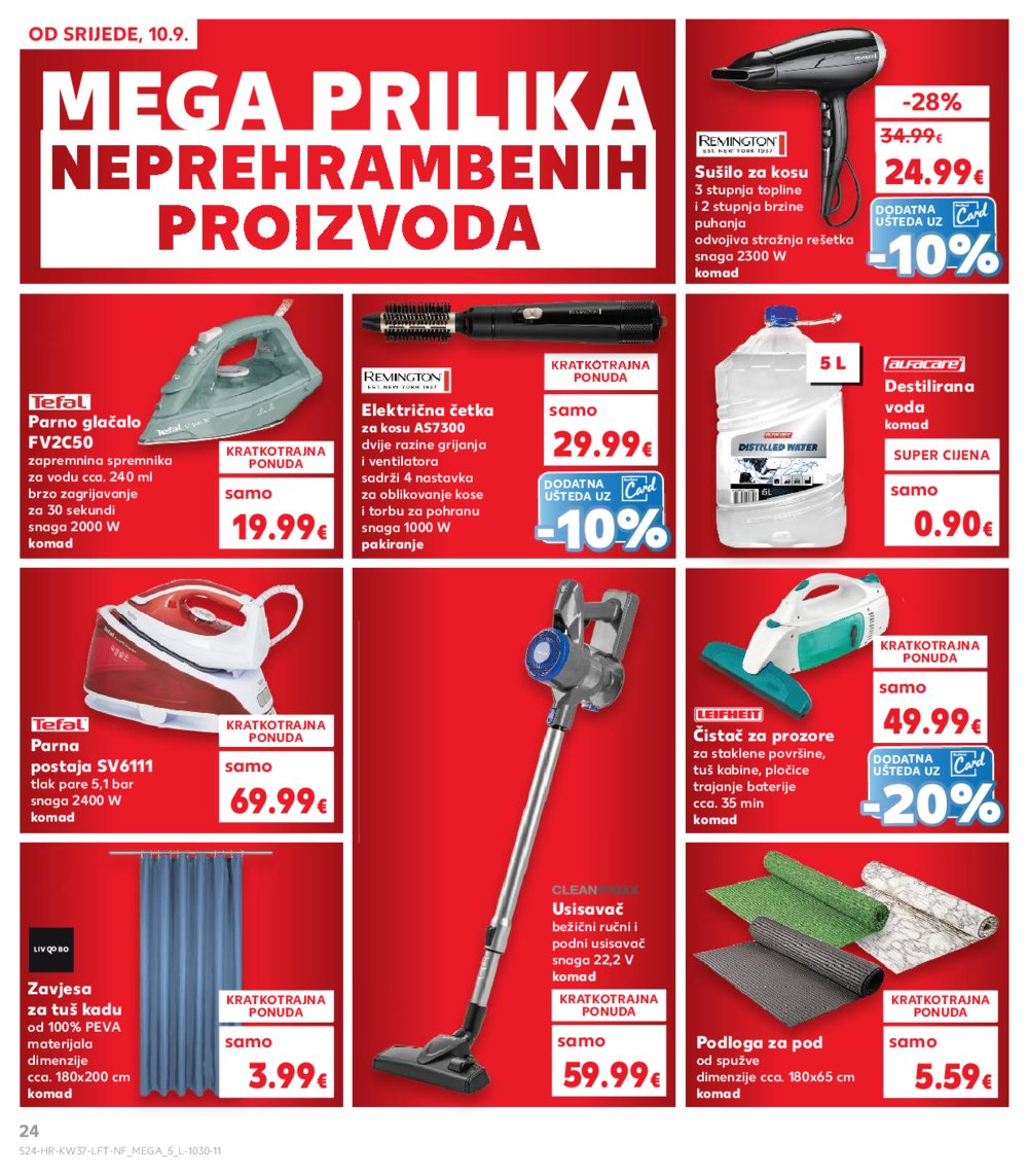 Kaufland katalog Akcija 10.09.-16.09.2025. Odabrane poslovnice
