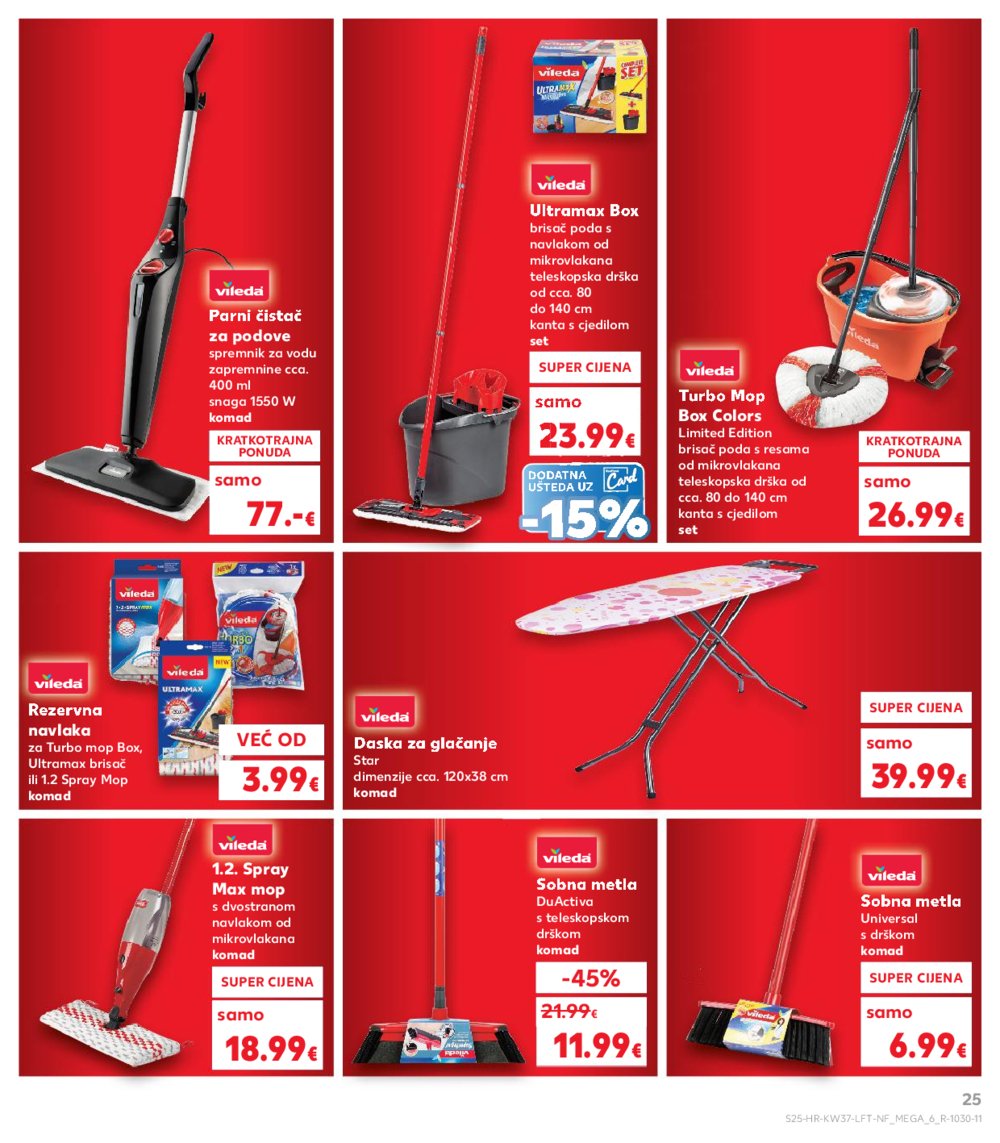 Kaufland katalog Akcija 10.09.-16.09.2025. Odabrane poslovnice