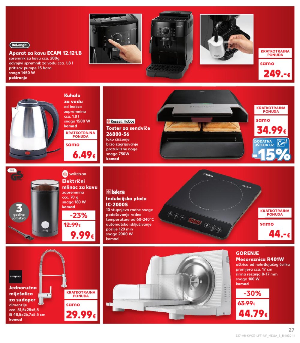 Kaufland katalog Akcija 10.09.-16.09.2025. Odabrane poslovnice