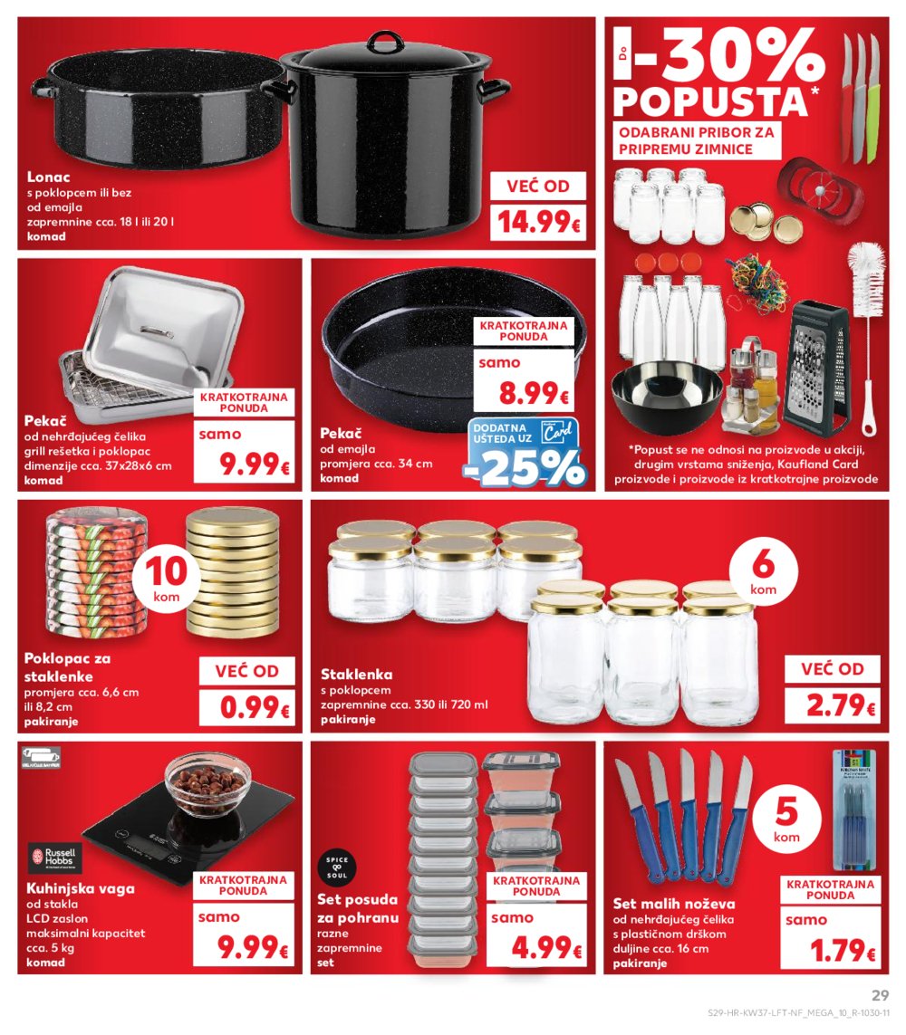Kaufland katalog Akcija 10.09.-16.09.2025. Odabrane poslovnice