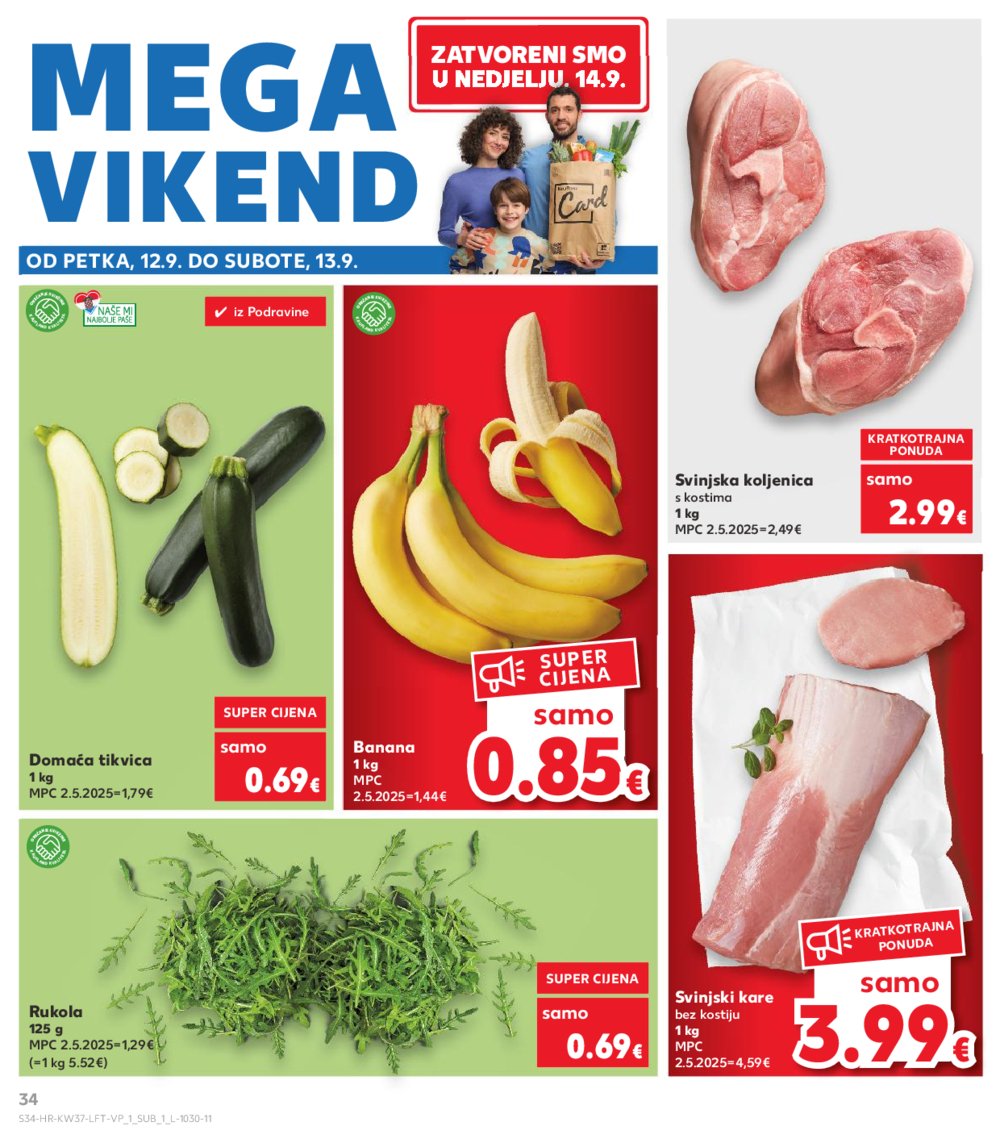 Kaufland katalog Akcija 10.09.-16.09.2025. Odabrane poslovnice