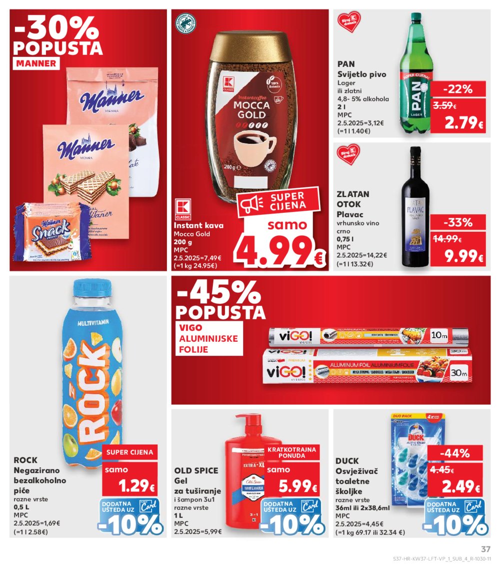 Kaufland katalog Akcija 10.09.-16.09.2025. Odabrane poslovnice