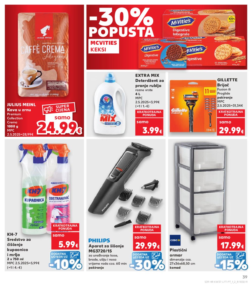 Kaufland katalog Akcija 10.09.-16.09.2025. Odabrane poslovnice
