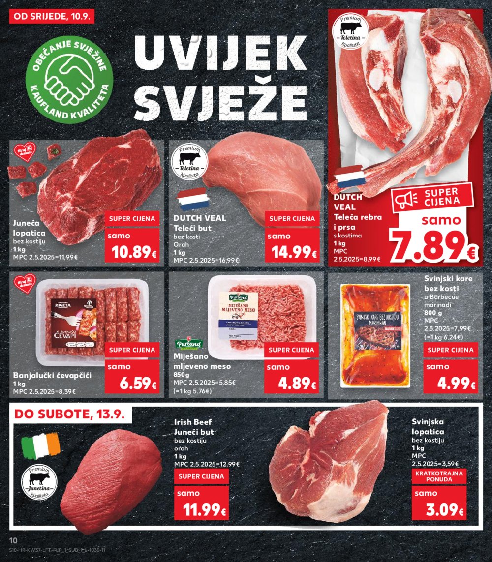 Kaufland katalog Akcija 10.09.-16.09.2025. Odabrane poslovnice