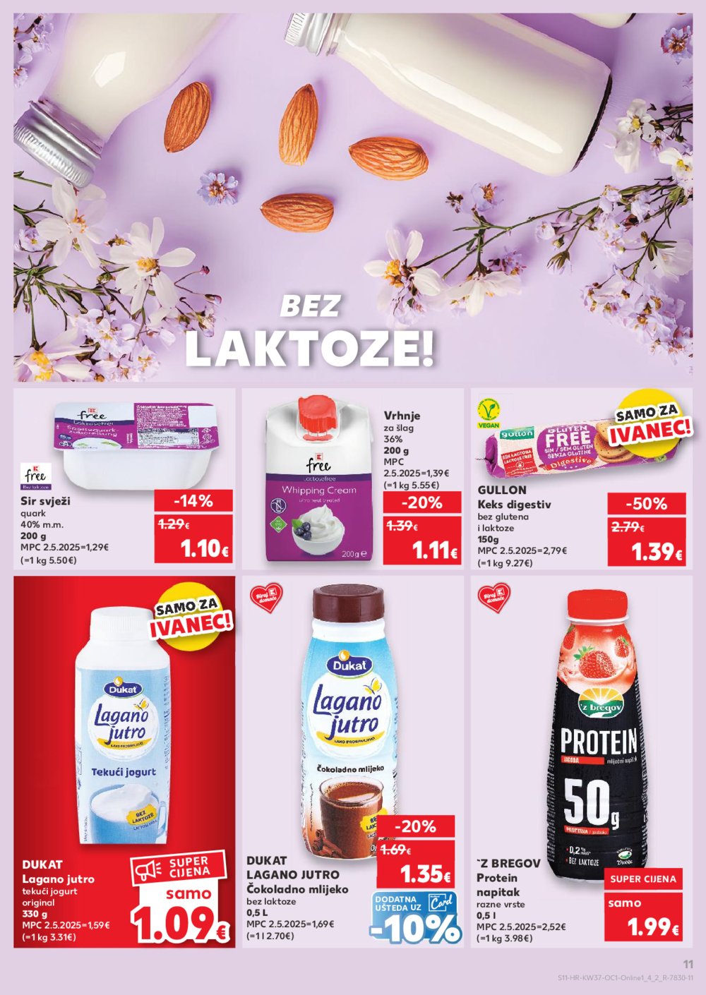 Kaufland katalog Robne marke 10.09. - 16.09.2025. Ivanec