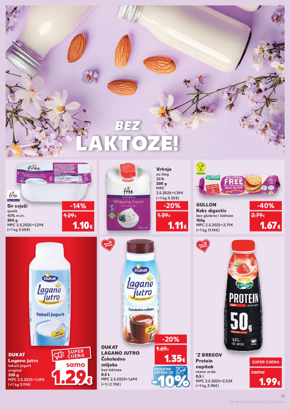 Kaufland katalog Robne marke 10.09. - 16.09.2025. Odabrane poslovnice