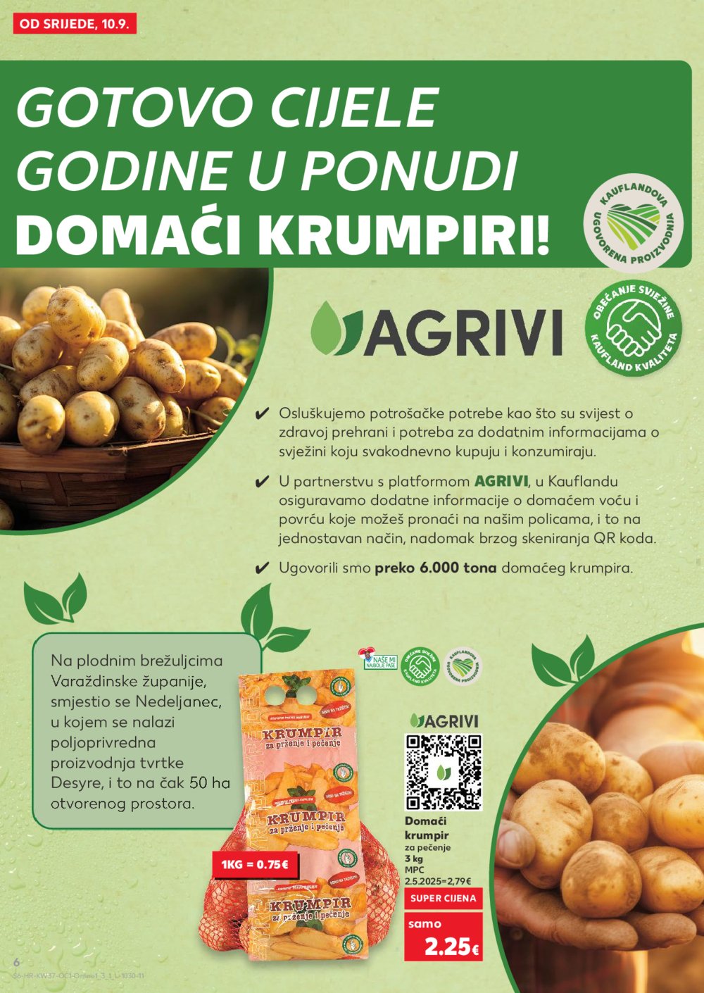 Kaufland katalog Robne marke 10.09. - 16.09.2025. Odabrane poslovnice