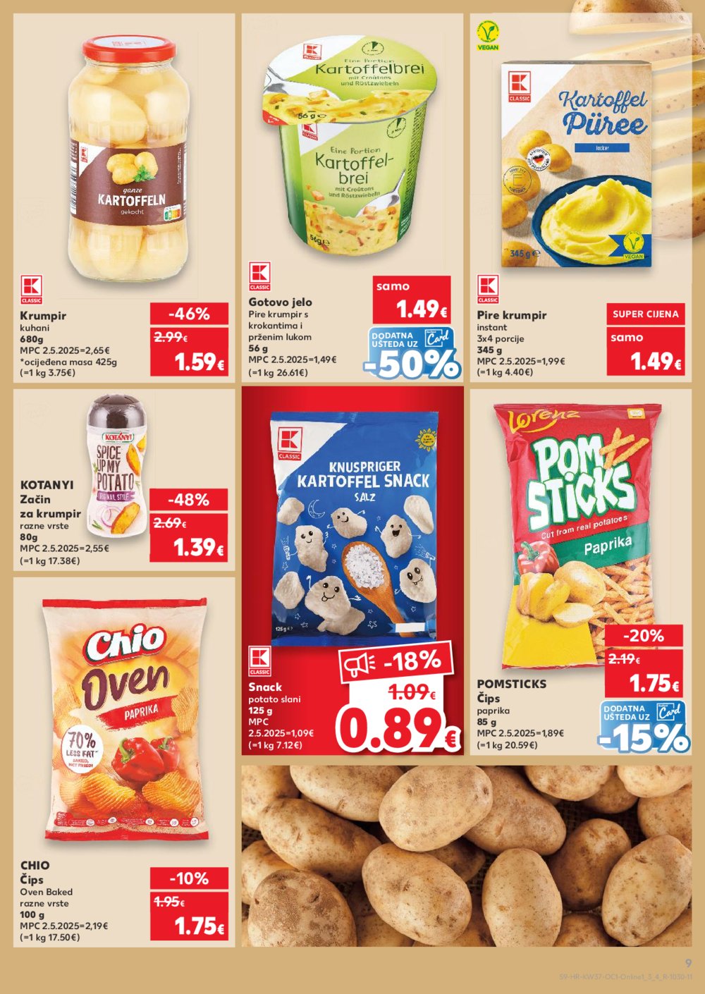 Kaufland katalog Robne marke 10.09. - 16.09.2025. Odabrane poslovnice