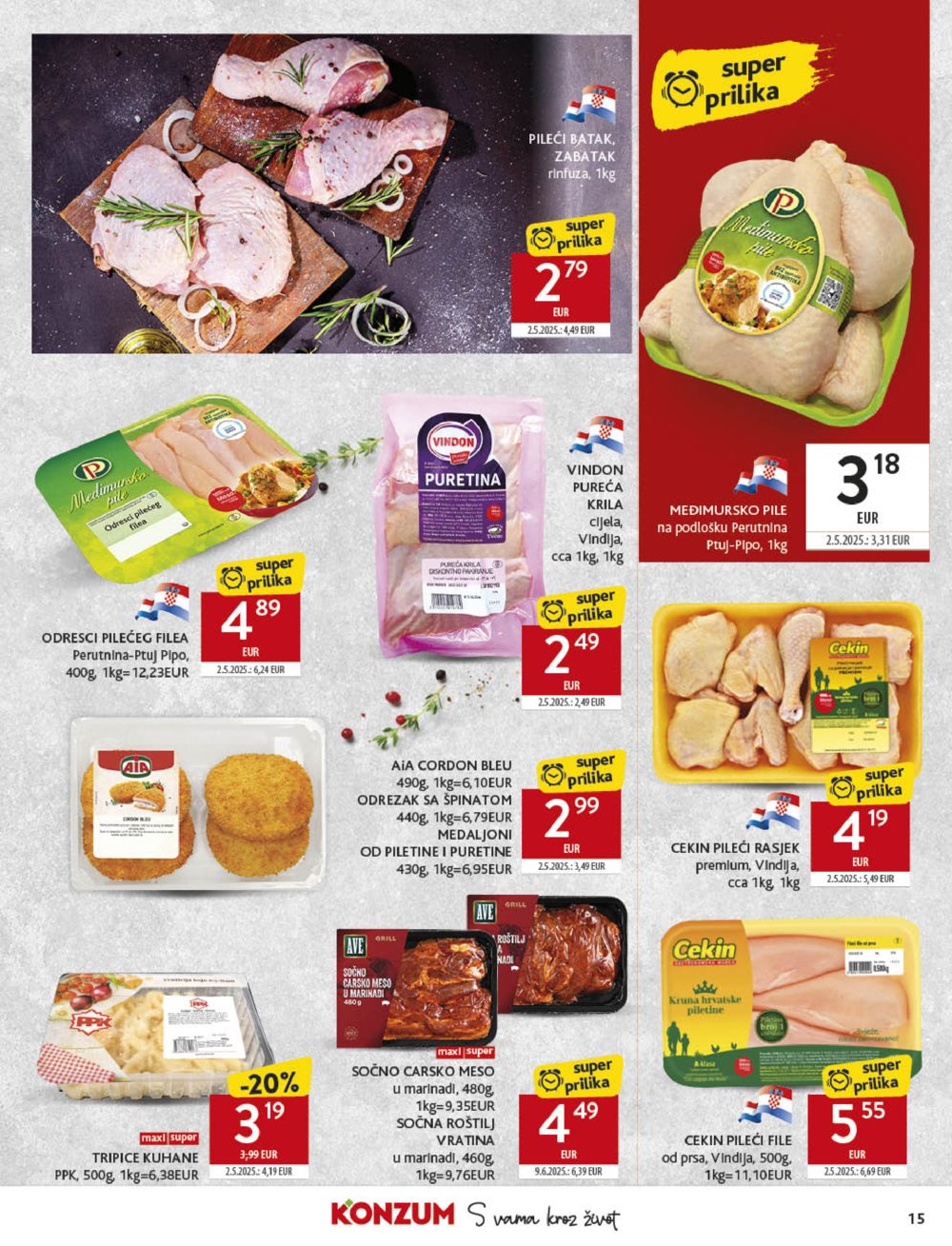 Konzum katalog Akcija 10.09. - 16.09.2025.