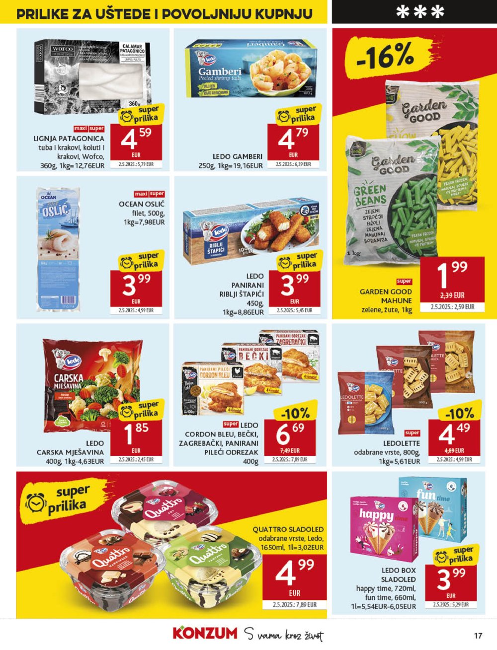 Konzum katalog Akcija 10.09. - 16.09.2025.