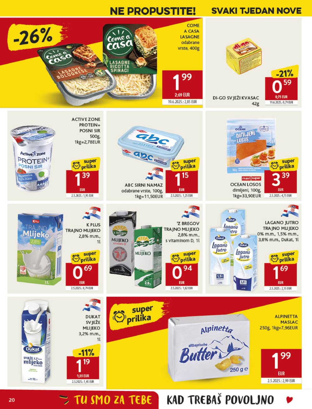 Konzum katalog Akcija 10.09. - 16.09.2025.