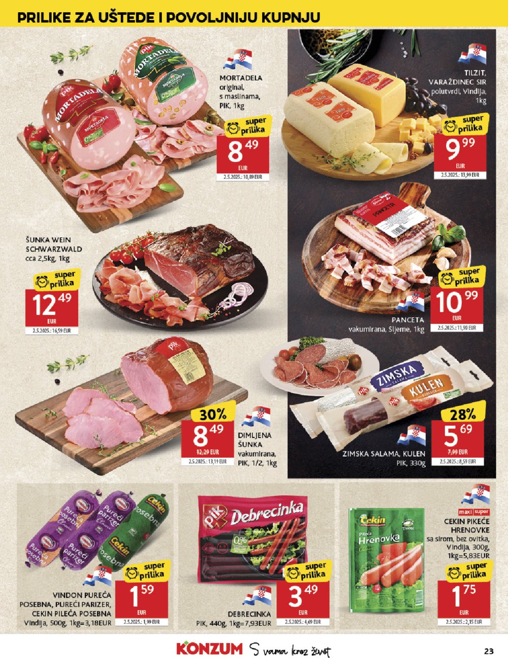 Konzum katalog Akcija 10.09. - 16.09.2025.