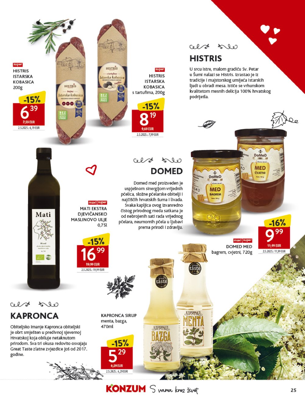 Konzum katalog Akcija 10.09. - 16.09.2025.