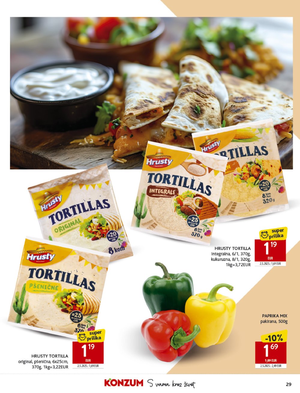 Konzum katalog Akcija 10.09. - 16.09.2025.