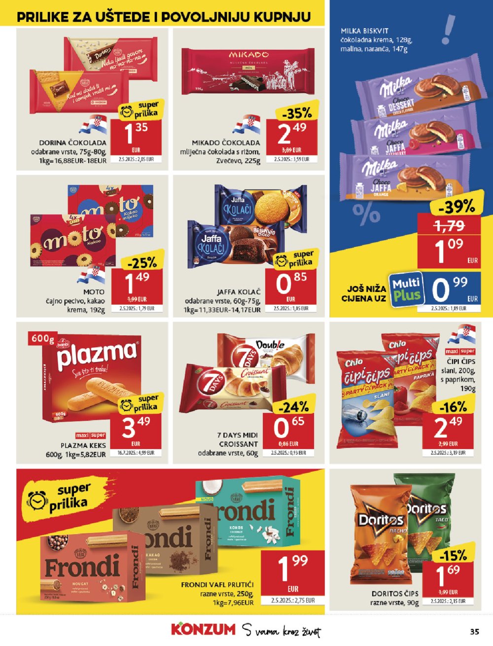 Konzum katalog Akcija 10.09. - 16.09.2025.