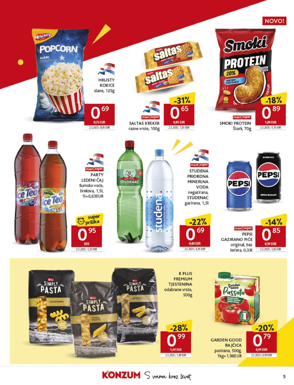 Konzum katalog Akcija 10.09. - 16.09.2025.