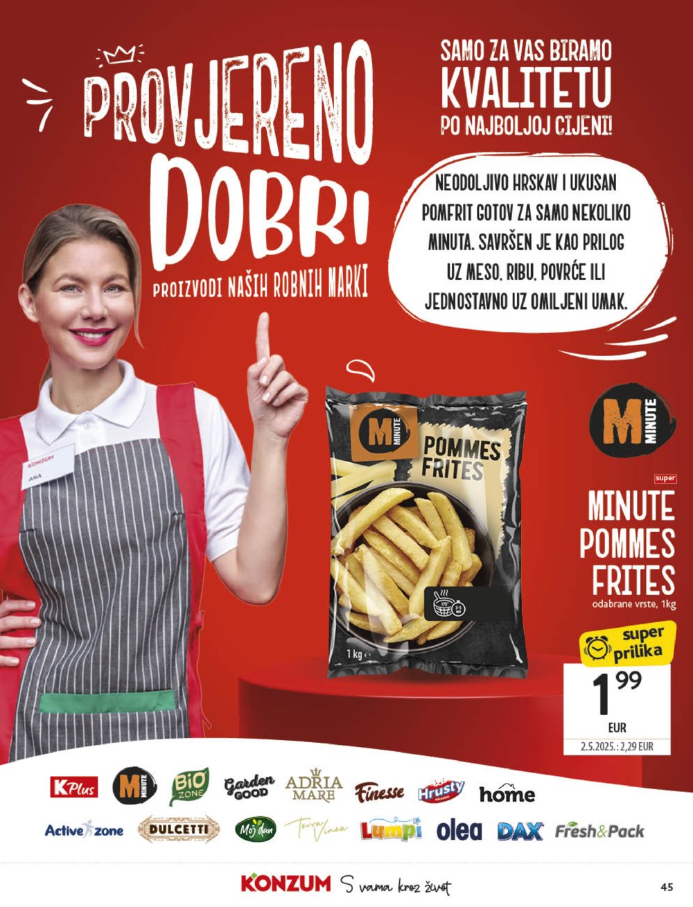 Konzum katalog Akcija 10.09. - 16.09.2025.
