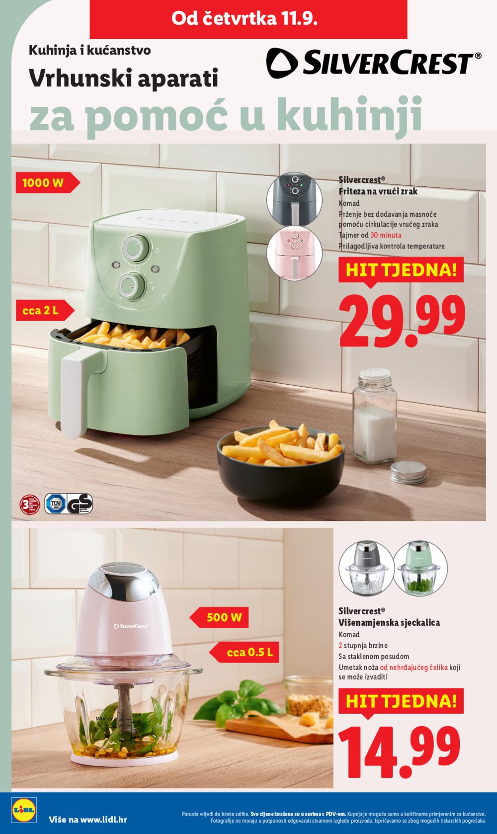 Lidl katalog Super ponuda od četvrtka 11.09. - 14.09.2025.