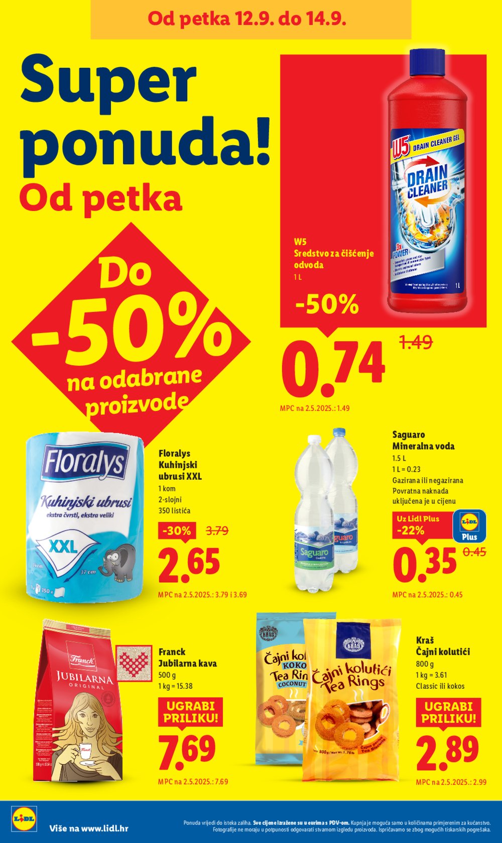 Lidl katalog Super ponuda od četvrtka 11.09. - 14.09.2025.