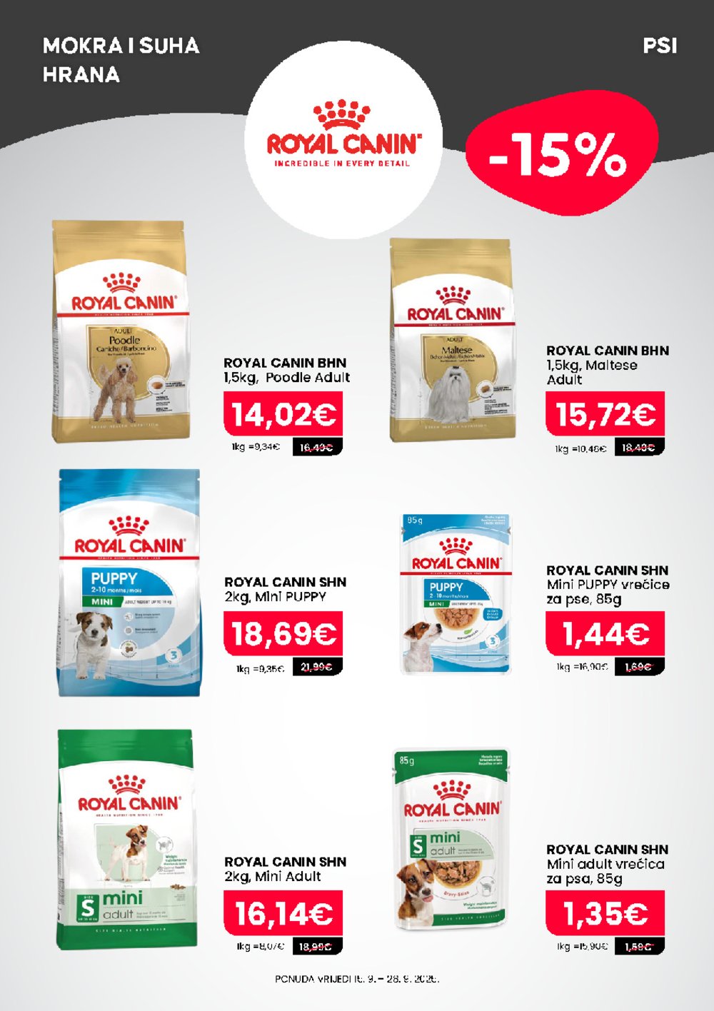 Pet Centar katalog Akcija 08.09.-28.09.2025.