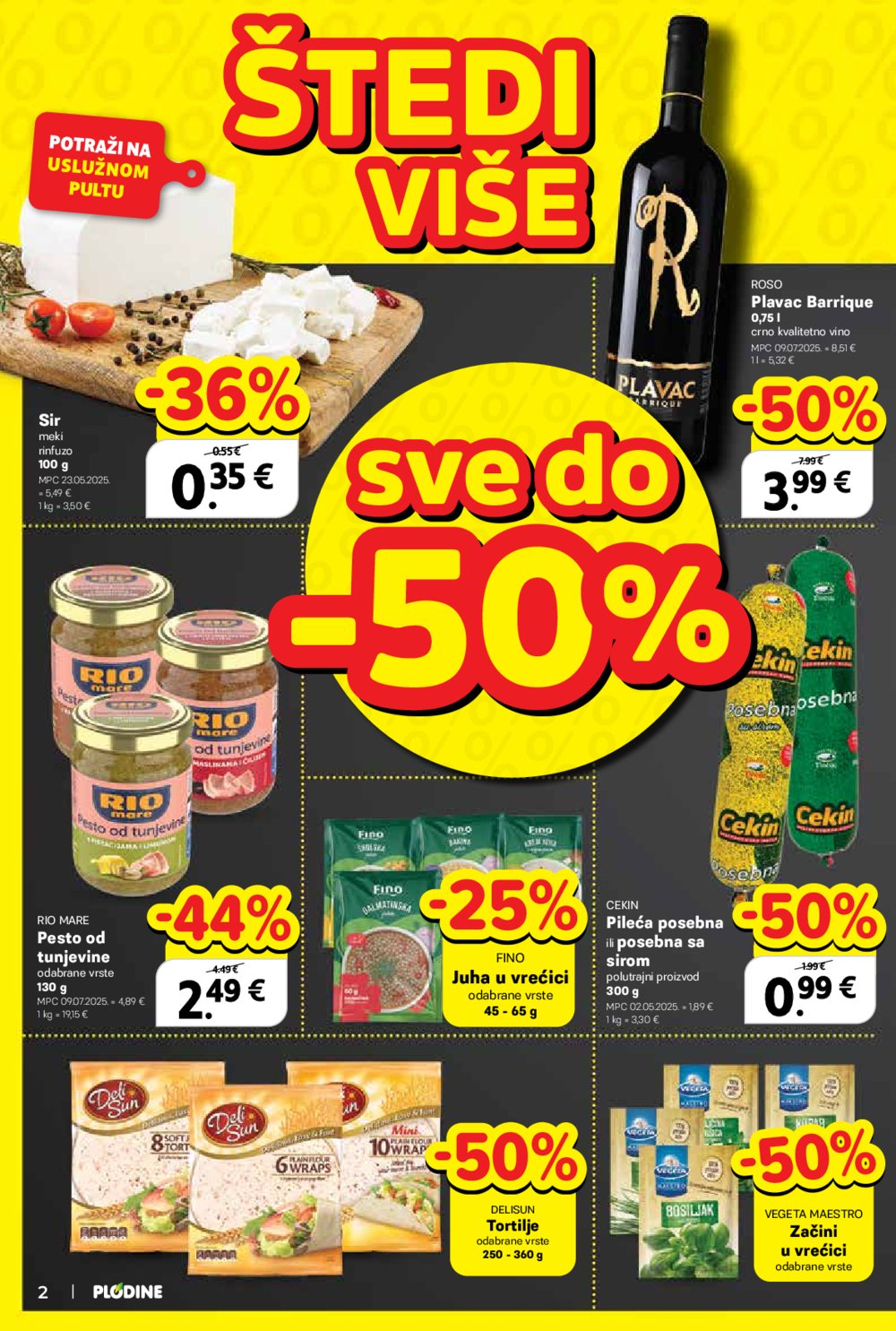 Plodine katalog Akcija 10.09. - 16.09.2025.