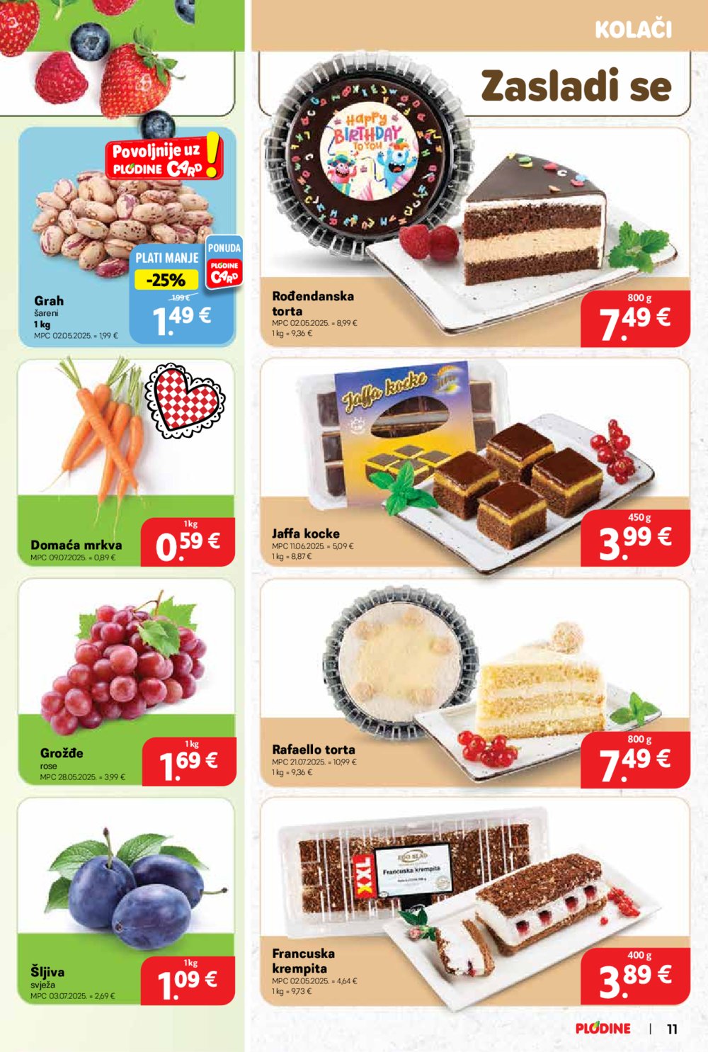 Plodine katalog Akcija 10.09. - 16.09.2025.