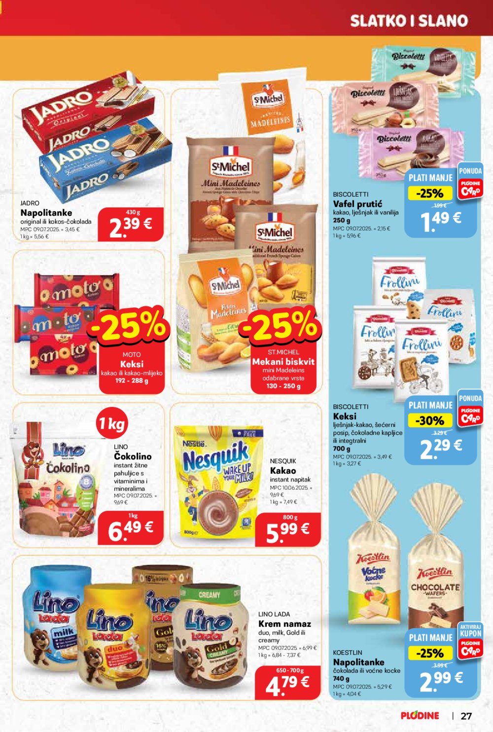 Plodine katalog Akcija 10.09. - 16.09.2025.