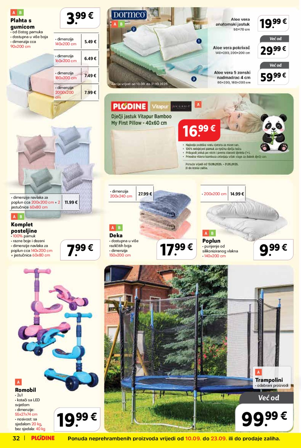 Plodine katalog Akcija 10.09. - 16.09.2025.