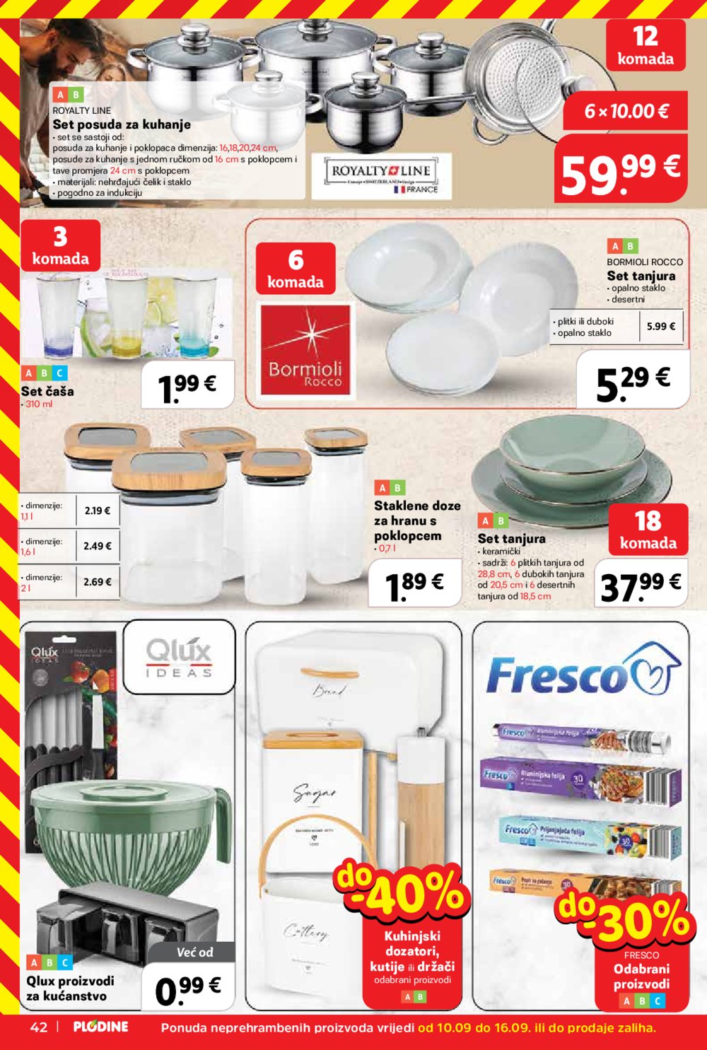 Plodine katalog Akcija 10.09. - 16.09.2025.
