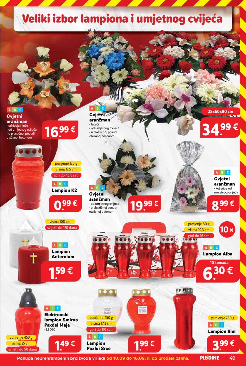 Plodine katalog Akcija 10.09. - 16.09.2025.