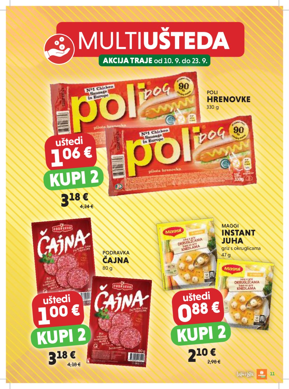 Studenac Katalog Multiušteda 10.09. - 23.09.2025.