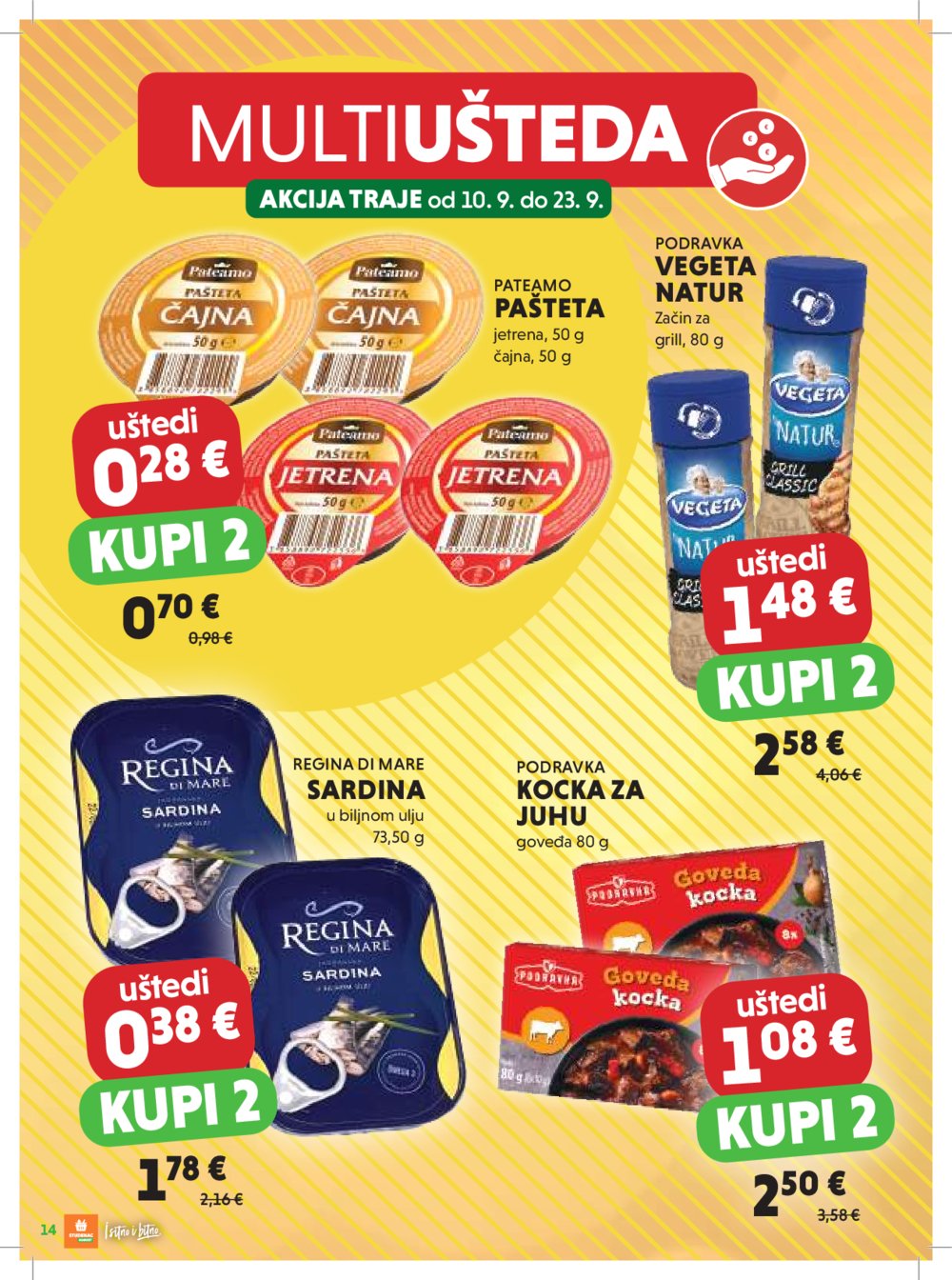 Studenac Katalog Multiušteda 10.09. - 23.09.2025.