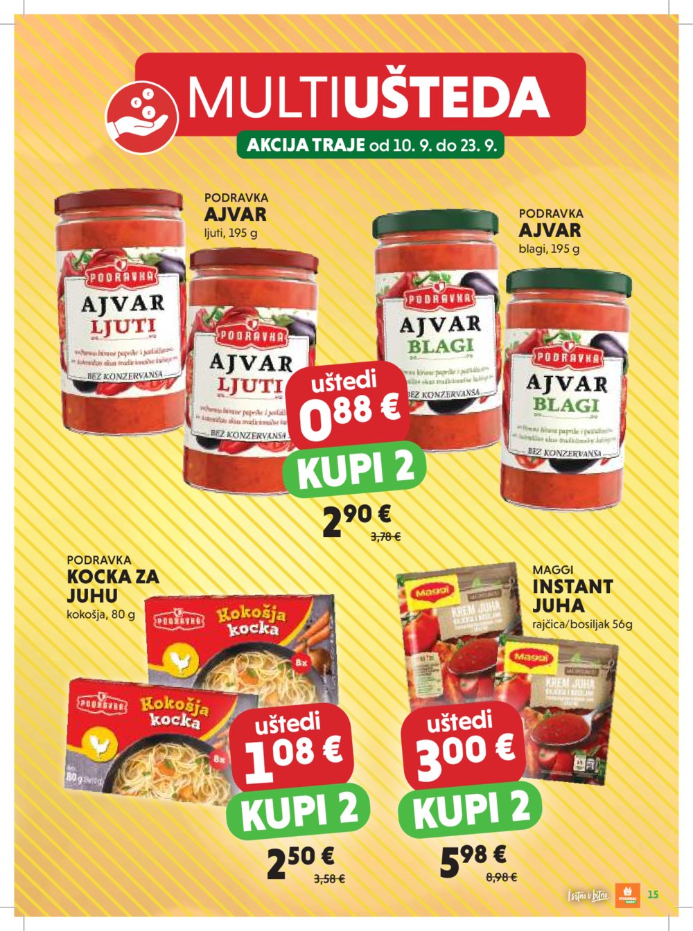 Studenac Katalog Multiušteda 10.09. - 23.09.2025.