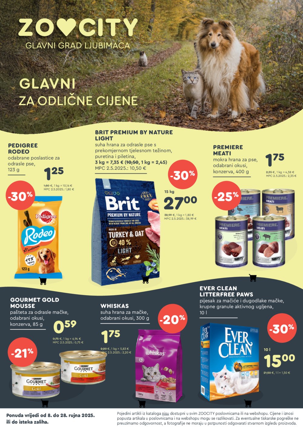 ZOOCITY katalog Akcija 08.09. - 28.09.2025.