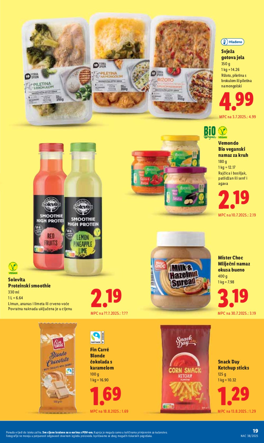 Lidl katalog Super ponuda od ponedjeljka 15.09. - 21.09.2025.