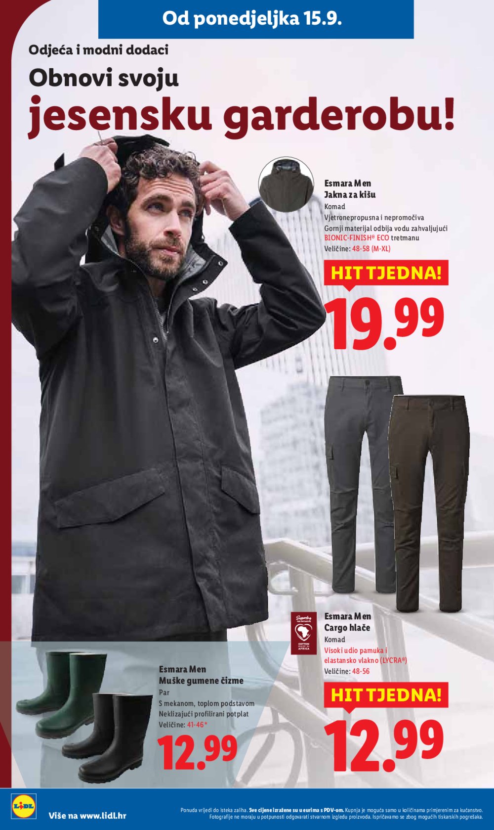 Lidl katalog Super ponuda od ponedjeljka 15.09. - 21.09.2025.