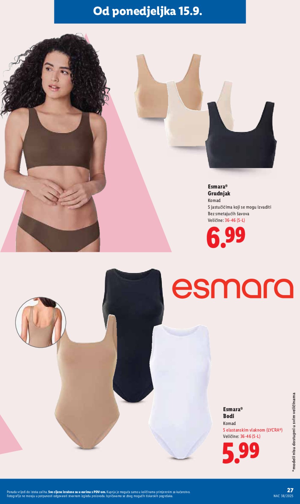 Lidl katalog Super ponuda od ponedjeljka 15.09. - 21.09.2025.