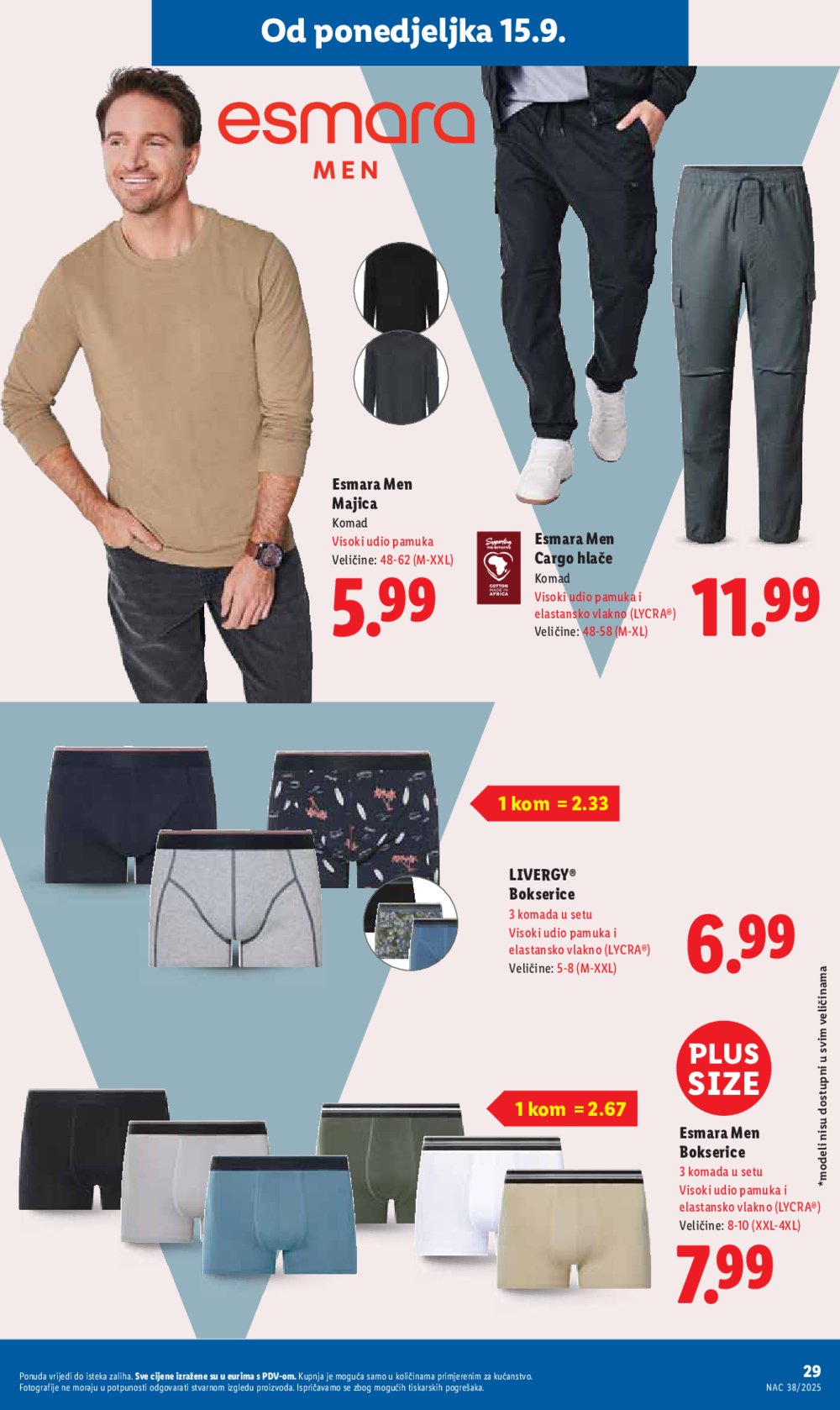 Lidl katalog Super ponuda od ponedjeljka 15.09. - 21.09.2025.