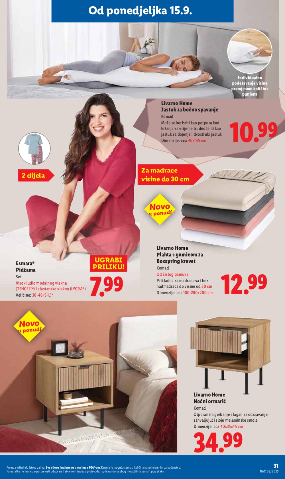 Lidl katalog Super ponuda od ponedjeljka 15.09. - 21.09.2025.