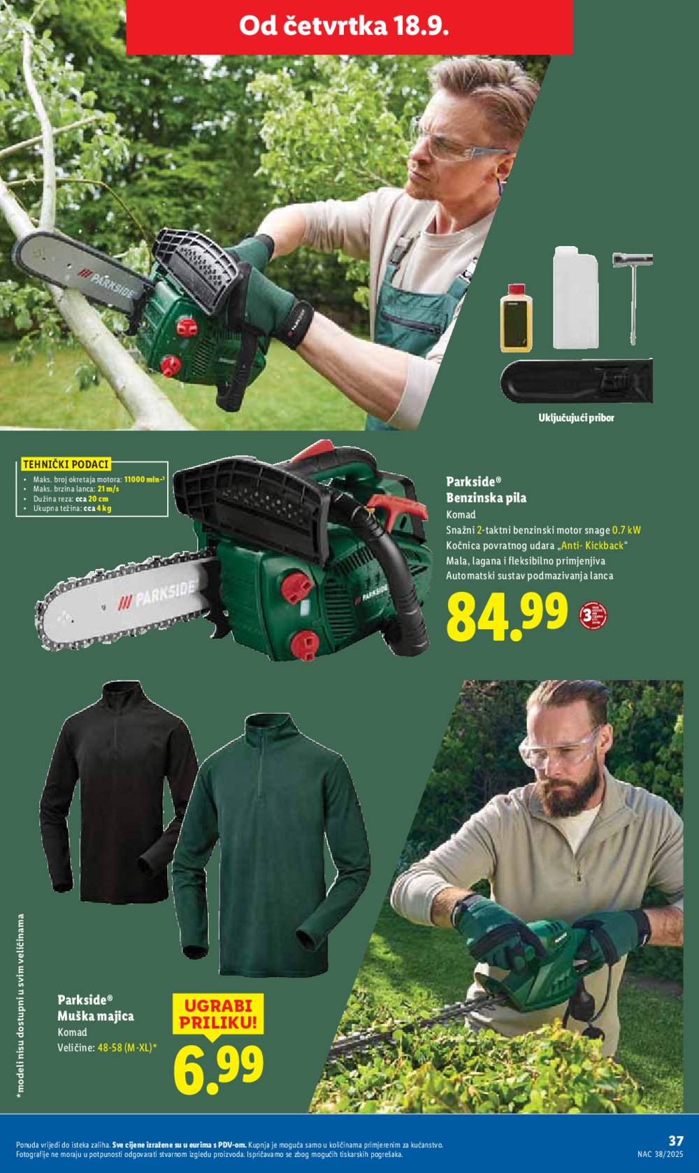 Lidl katalog Super ponuda od ponedjeljka 15.09. - 21.09.2025.