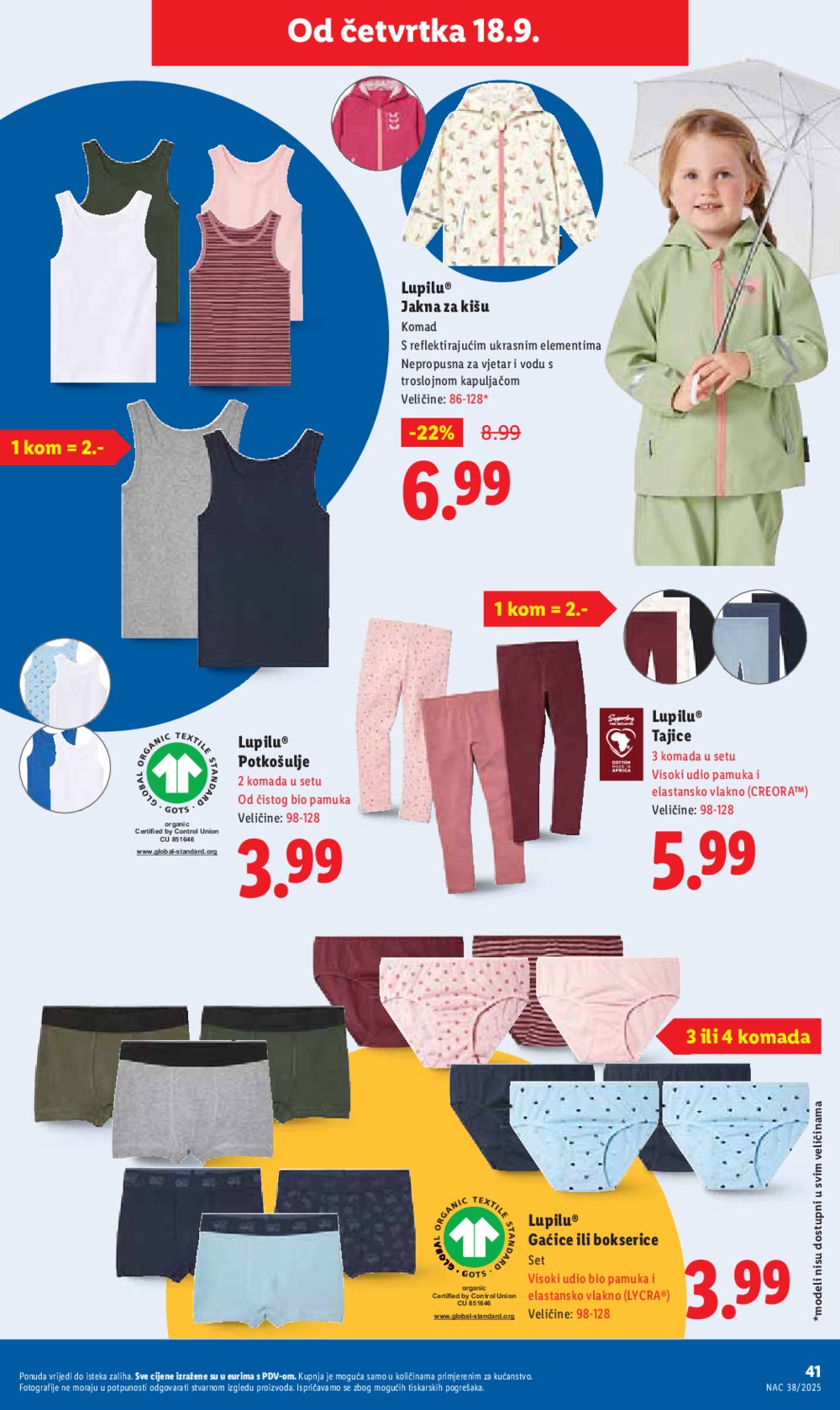 Lidl katalog Super ponuda od ponedjeljka 15.09. - 21.09.2025.