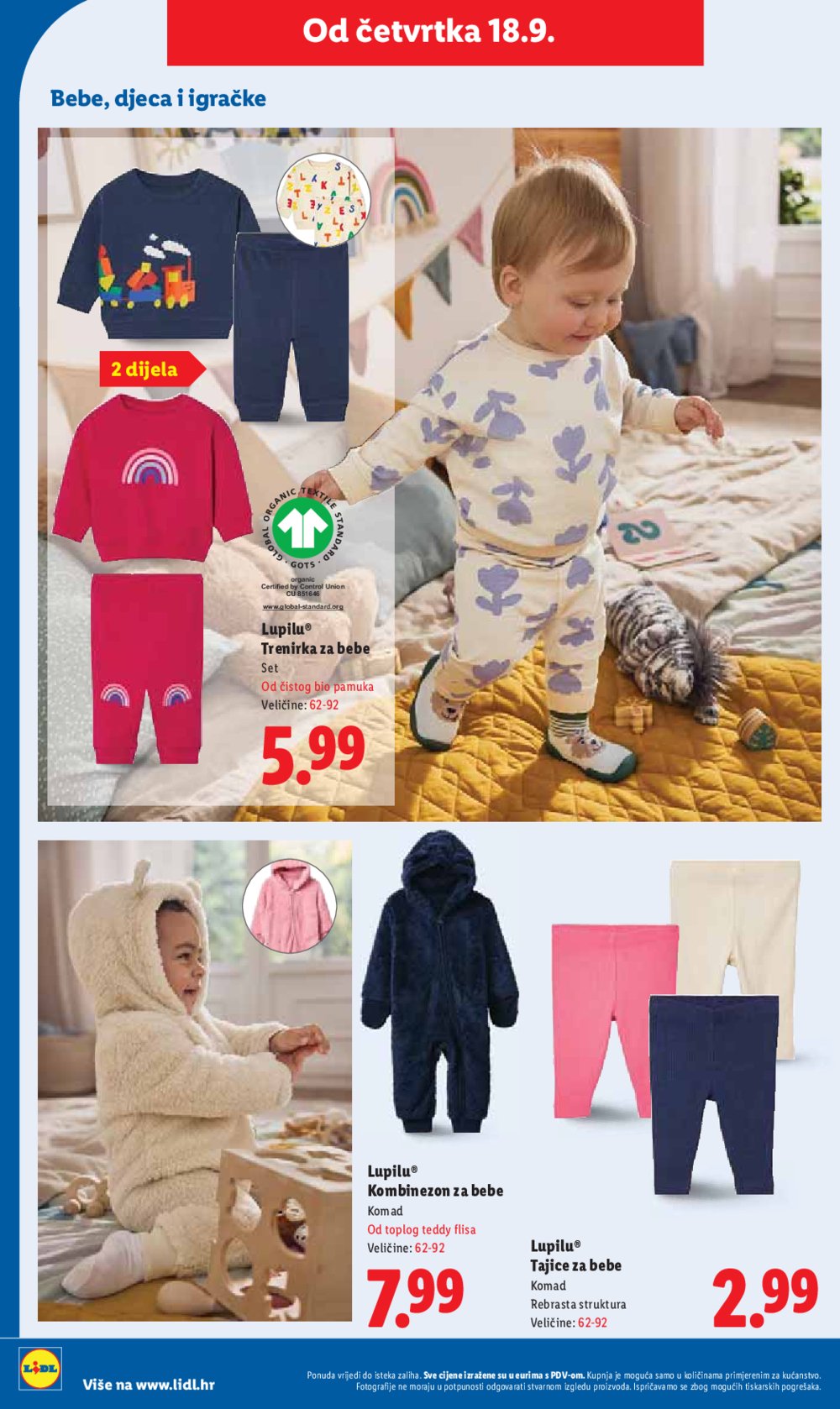 Lidl katalog Super ponuda od ponedjeljka 15.09. - 21.09.2025.
