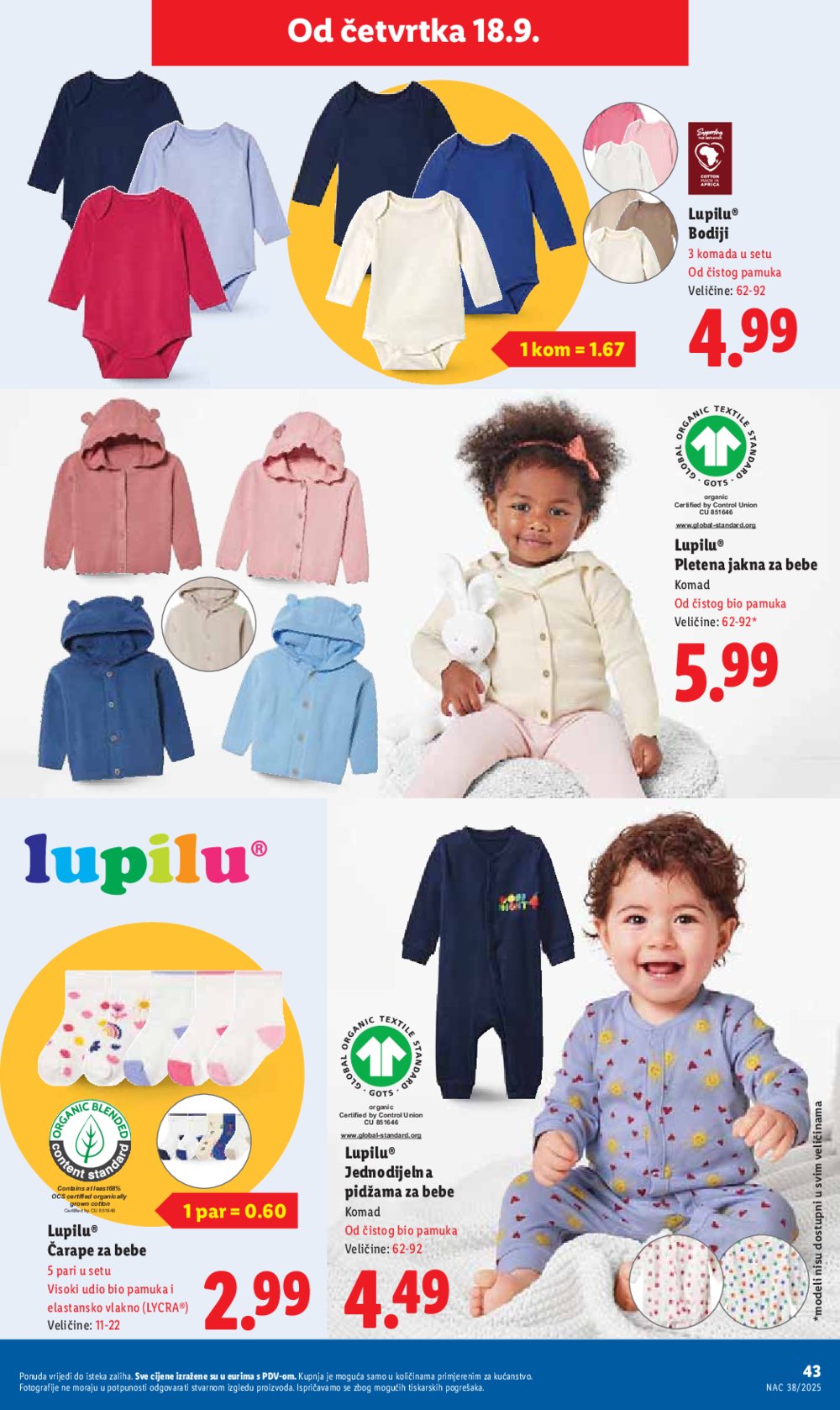 Lidl katalog Super ponuda od ponedjeljka 15.09. - 21.09.2025.