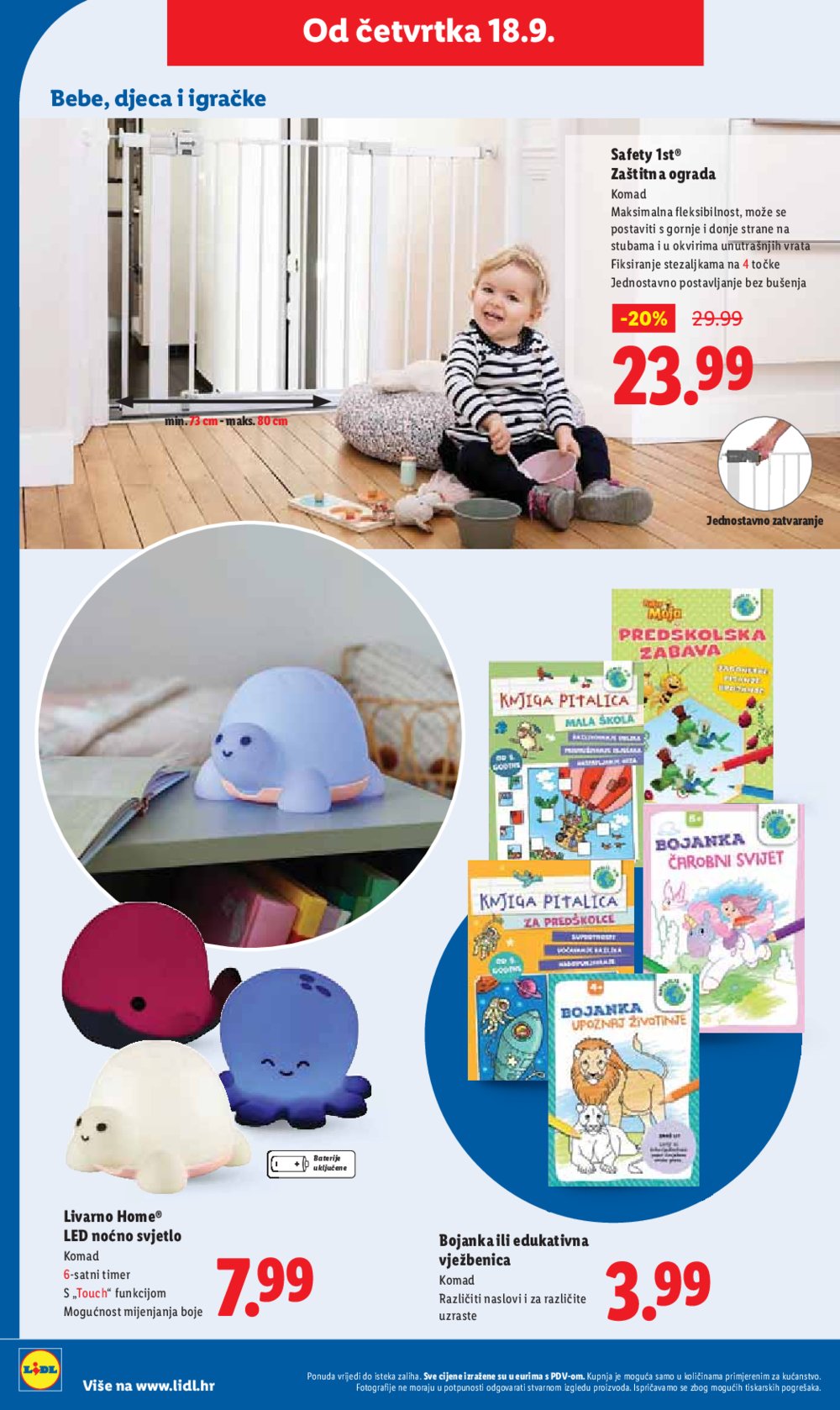 Lidl katalog Super ponuda od ponedjeljka 15.09. - 21.09.2025.