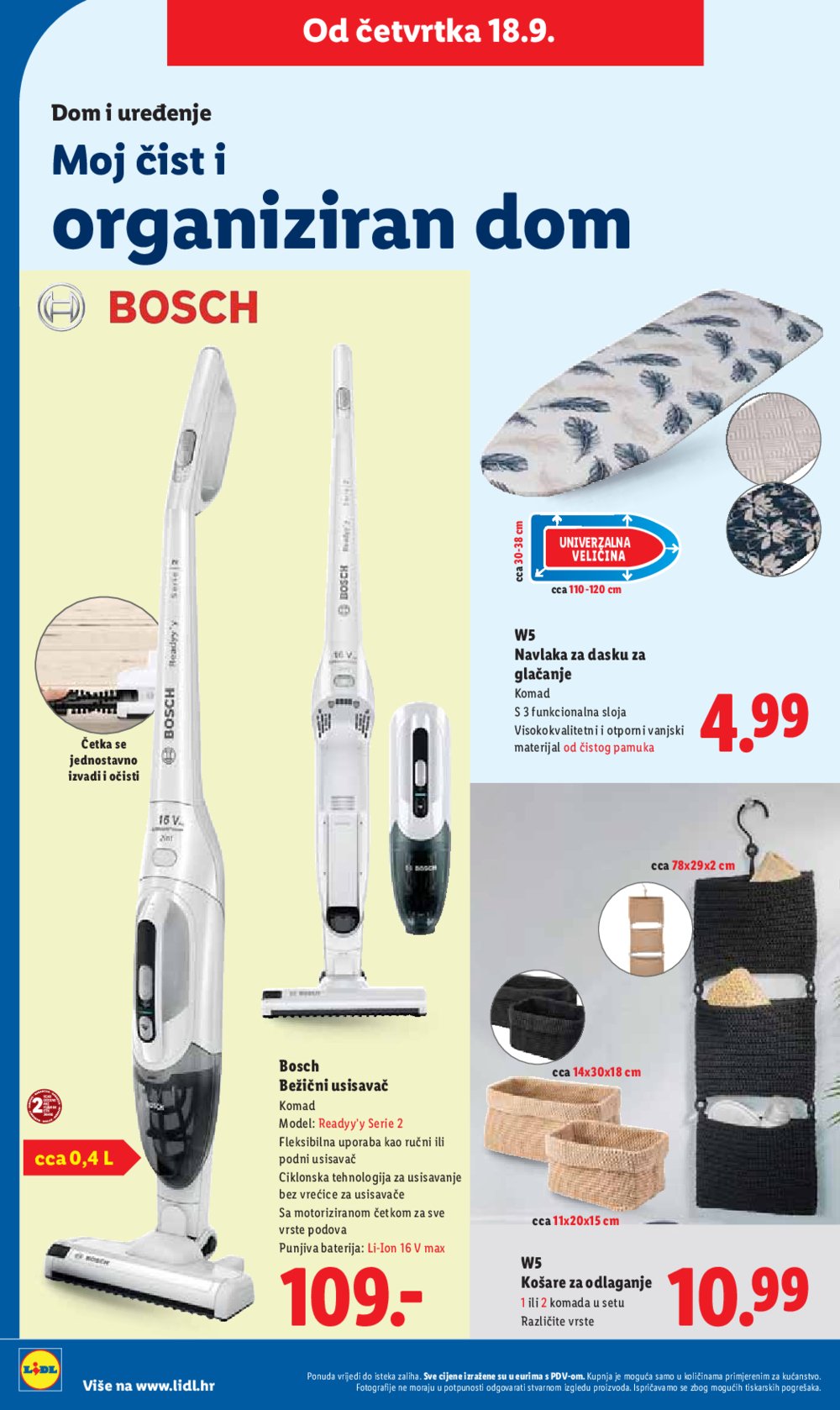 Lidl katalog Super ponuda od ponedjeljka 15.09. - 21.09.2025.