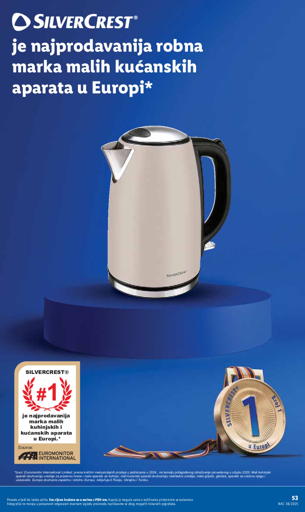 Lidl katalog Super ponuda od ponedjeljka 15.09. - 21.09.2025.