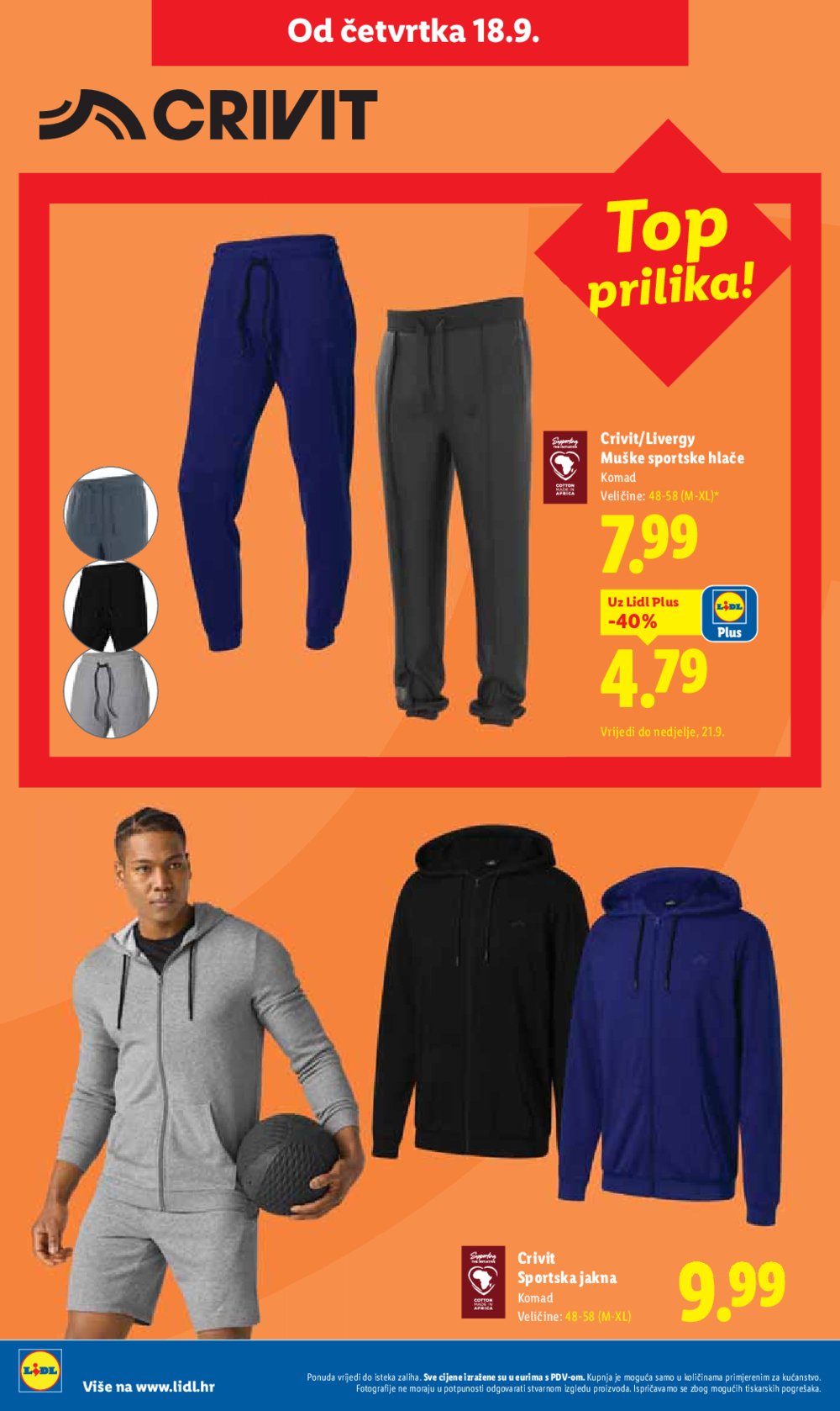 Lidl katalog Super ponuda od ponedjeljka 15.09. - 21.09.2025.