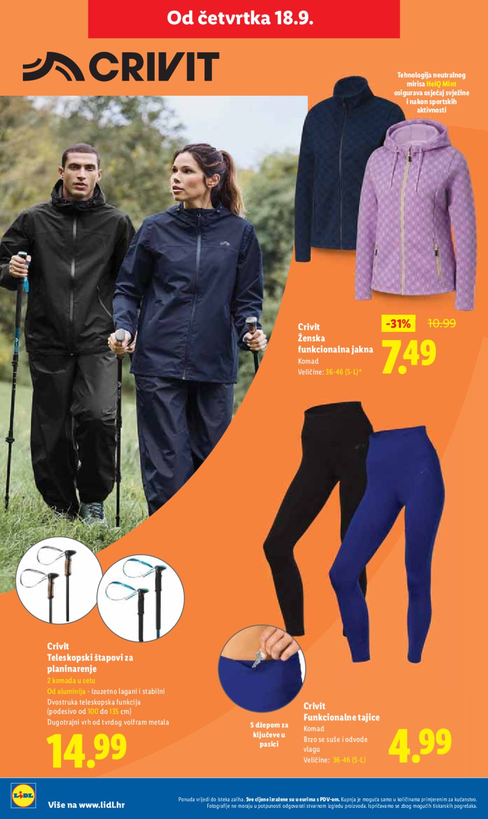 Lidl katalog Super ponuda od ponedjeljka 15.09. - 21.09.2025.