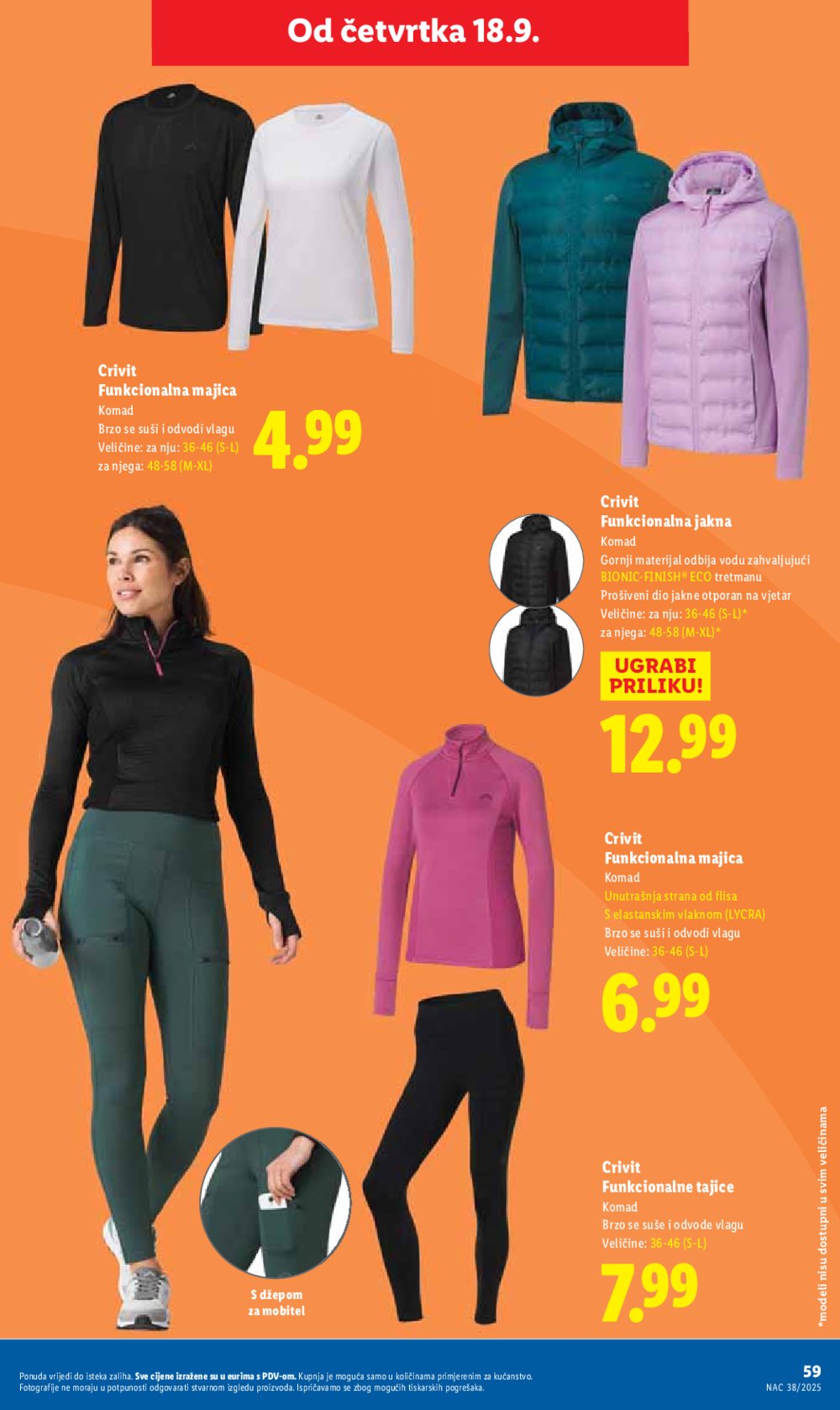 Lidl katalog Super ponuda od ponedjeljka 15.09. - 21.09.2025.