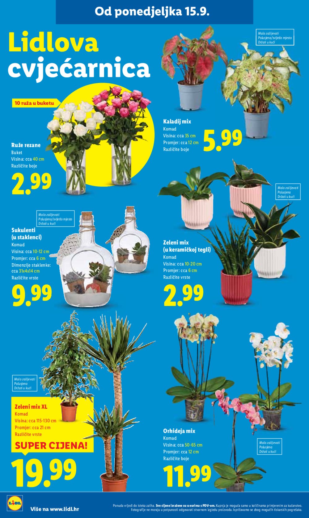 Lidl katalog Super ponuda od ponedjeljka 15.09. - 21.09.2025.